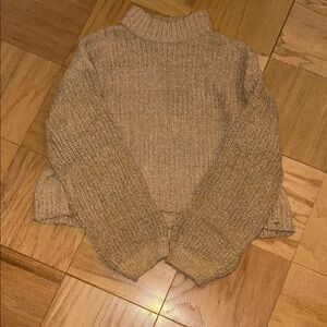 Cozy Camel Sweater